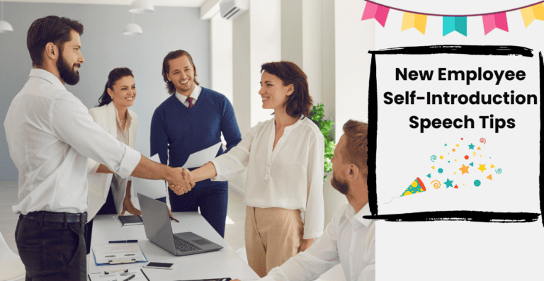 Effective New Employee Self-Introduction Speech Tips